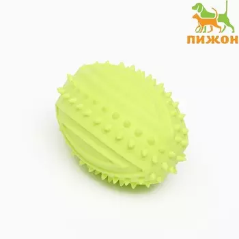 Игрушка жевательная «Граната», TPR, 10 см, салатовая