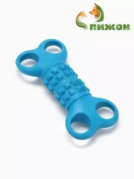 Игрушка жевательная «Лучше всех!», TPR, 12 см, голубая