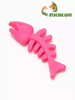 Игрушка жевательная «Планктон», TPR, 12.5 см, розовая