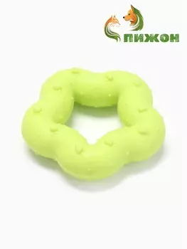 Игрушка жевательная «Пленительная звезда», TPR, 7 см, жёлтая