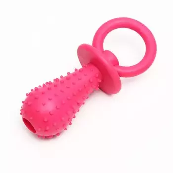 Игрушка жевательная «Соска», TPR, 103 см, розовая