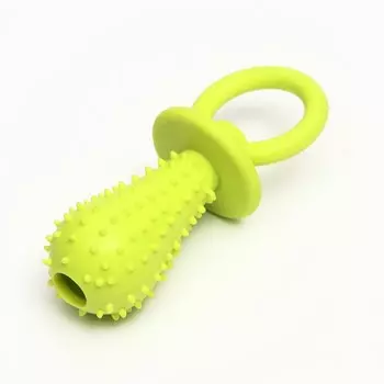 Игрушка жевательная «Соска», TPR, 103 см, салатовая