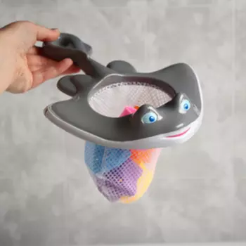 Игрушки для купания «Поймай рыбку», сачок