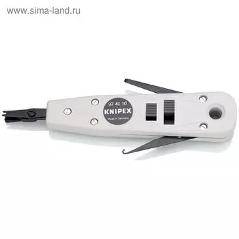 Инструмент KNIPEX KN-974010 для укладки кабелей, 175 мм, UTP и STP 0.4-0.8 мм2