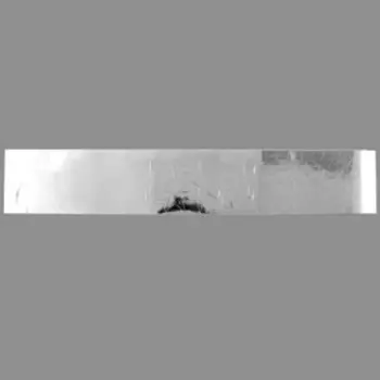 Интерьерные наклейки "Звёзды серебристые" 15х87 см