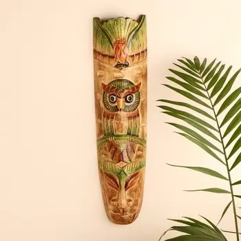 Интерьерный сувенир маска "Сова" МИКС 50х12х5 см