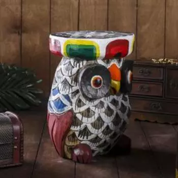 Интерьерный сувенир "Сова" 21х21х30 см