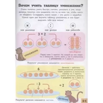 Интерактивная таблица умножения с наклейками