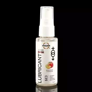Интимный гель-смазка "Vita Udin" с ароматом персика (дозатор) 50 мл