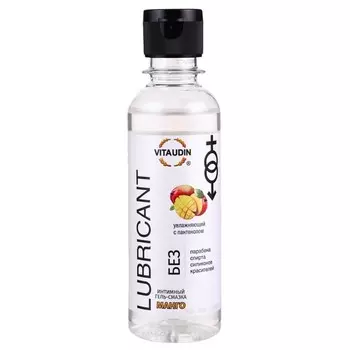 Интимный гель-смазка Vita Udin с ароматом манго (крышка флип-топ) 200 мл