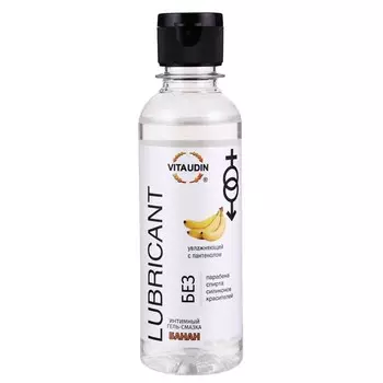 Интимный гель-смазка Vita Udin с ароматом банана (крышка флип-топ) 200 мл