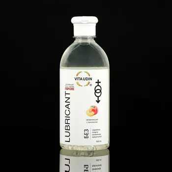 Интимный гель-смазка "Vita Udin" с ароматом персика (крышка флип-топ) 500 мл