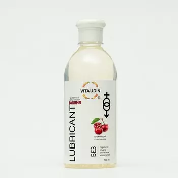 Интимный гель-смазка "Vita Udin" с ароматом вишни (крышка флип-топ) 500 мл