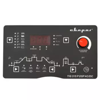 Инвертор сварочный "СВАРОГ" TIG 315 P AC/DC DSP "TECH" E106, 9 кВт, 315А, 380В