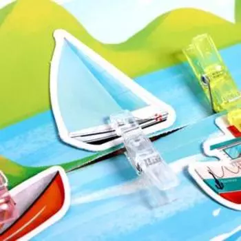 IQ- игра с прищепками «Транспорт», в ПАКЕТЕ