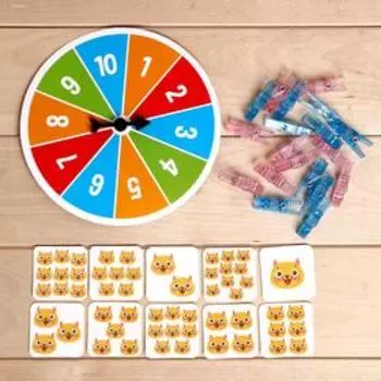 IQ-игра с прищепками «Весёлый счёт»