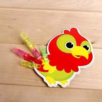 IQ-игра с прищепками «Животные», в пакете