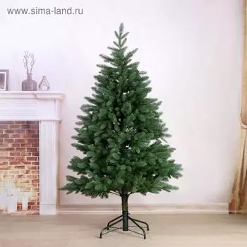 Искусственная ёлка литая Max Christmas «Самарская», 180 см, d нижнего яруса 120 см, ветки шарнирные