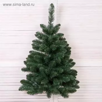 Искусственная ёлка настенная Max Christmas «Боярская», 90 см, d нижнего яруса 70 см, ветки ПВХ отгибаются