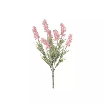 Искусственный цветок «Лаванда», высота 27 см, цвет розовый