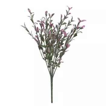Искусственный цветок «Мелкоцвет», высота 35 см, цвет сиреневый