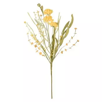 Искусственный цветок «Одуванчик полевой», высота 55 см, цвет жёлтый