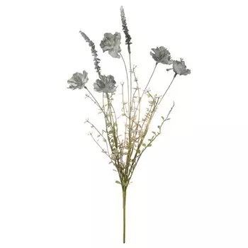 Искусственный цветок «Ромашка ночная», высота 50 см, цвет темно-голубой