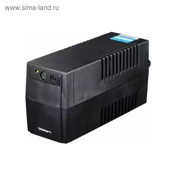 Источник бесперебойного питания Ippon Back Basic 650 Euro, 360 Вт, 650ВА, чёрный
