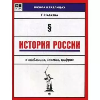 История России в таблицах, схемах, цифрах. 2-е издание. Нагаева Г. А
