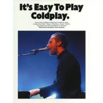 IT'S EASY TO PLAY COLDPLAY PIANO VOCAL GUITAR BOOK