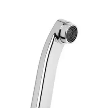 Излив для импортных смесителей Accoona А35S, изогнутый, 35 см, диаметр 3/4"