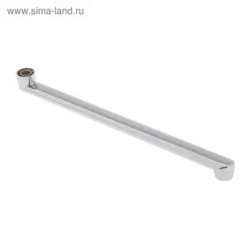 Излив для импортных смесителей, длина 40 см, плоский, диаметр 3/4"