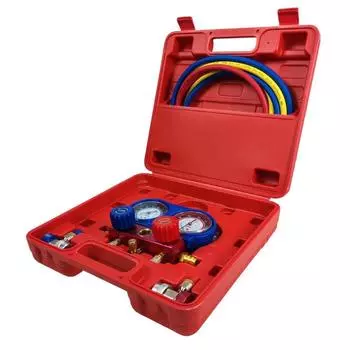 Измеритель давления хладагента кондиционера AE&T TA-G1048, в кейсе