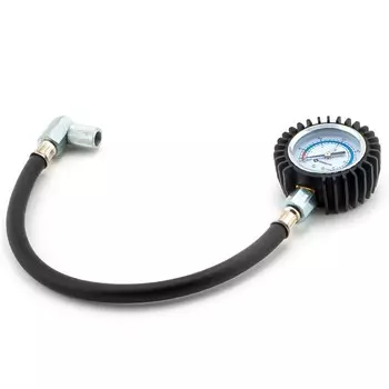 Измеритель давления топлива TOPAUTO "Топливомер", №2 (большой манометр, прямой наконечник)