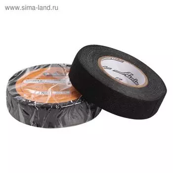 Изолента для жгутирования проводки 19 ммх10 м, антискрип, на основе флиса