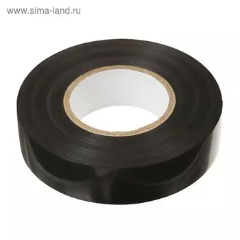 Изолента IEK, ПВХ, 19 мм х 20 м, 180 мкм, черная