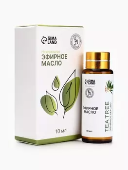 Эфирное масло «Чайное дерево», 10 мл, с пипеткой