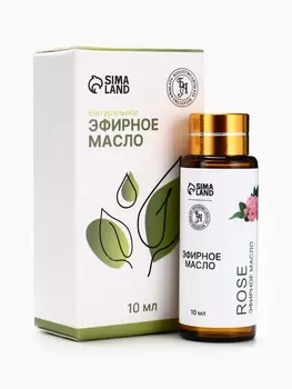 Эфирное масло «Роза», 10 мл, с пипеткой