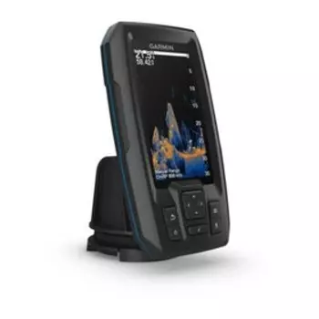 Эхолот GARMIN Striker Vivid 4cv (010-02550-01) с транцевым трансдьюсером GT20, GPS, черный