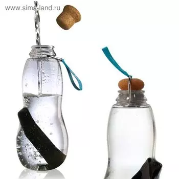 Эко-бутылка Eau Good, с фильтром, голубая