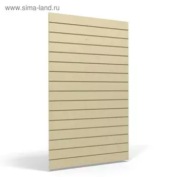 Экономпанель вертикальная 120*240, цвет кремовый