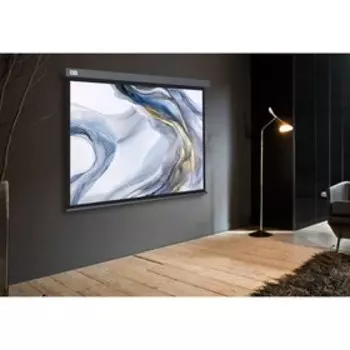 Экран Cactus 128x170.7см CS-PSW-128X170-SG, 4:3, настенно-потолочный, рулонный, серый