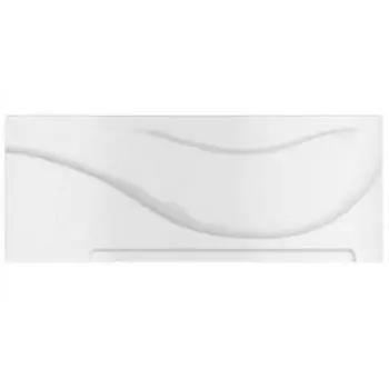 Экран для ванны фронтальный ALEX BAITLER ORTA L, 170 см, левая, с крепежом, белая