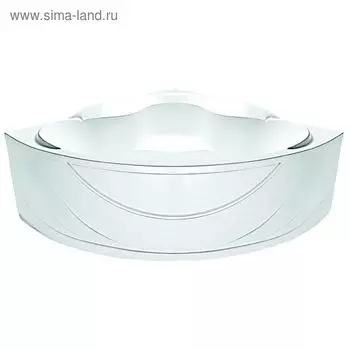 Экран для ванны лицевой 1MarKa для ванны акриловой LUXE, 155х155 см