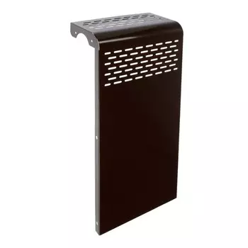 Экран на чугунный радиатор "ВИЕНТО" ЛЮКС 3МЭР, 290х610х142 мм, 3 секции, металл, коричневый
