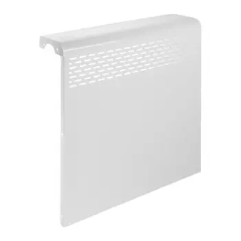 Экран на чугунный радиатор "ВИЕНТО" ЛЮКС 6МЭР, 590х610х142 мм, 6 секций, металл, белый
