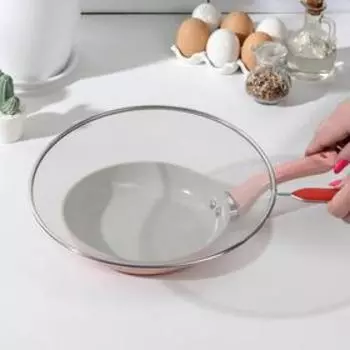 Экран от брызг Доляна, d=29 см, с ручкой