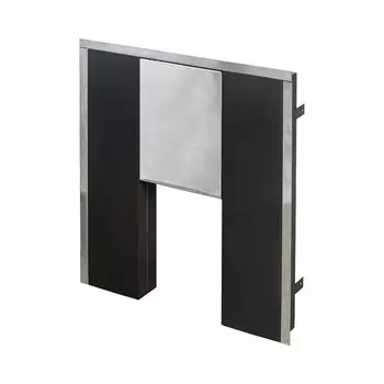 Экран защитный для печи «Радуга 13», с нержавеющей рамкой, толщина стали 1 мм