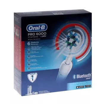 Электрическая зубная щетка Oral-B CrossAction PRO-6000 D36.545.5X, 8800 дв/мин, type 3764