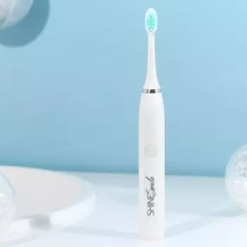 Электрическая зубная щётка «С Новым годом!», 3 насадки, вибрационная